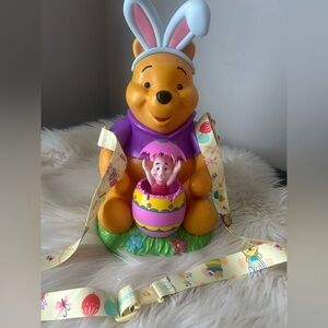Disney Parks Winnie the Pooh & Piglet Easter Popcorn Bucket NEW